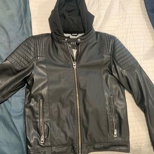 Guess Jacket with Hoodie Zip Up